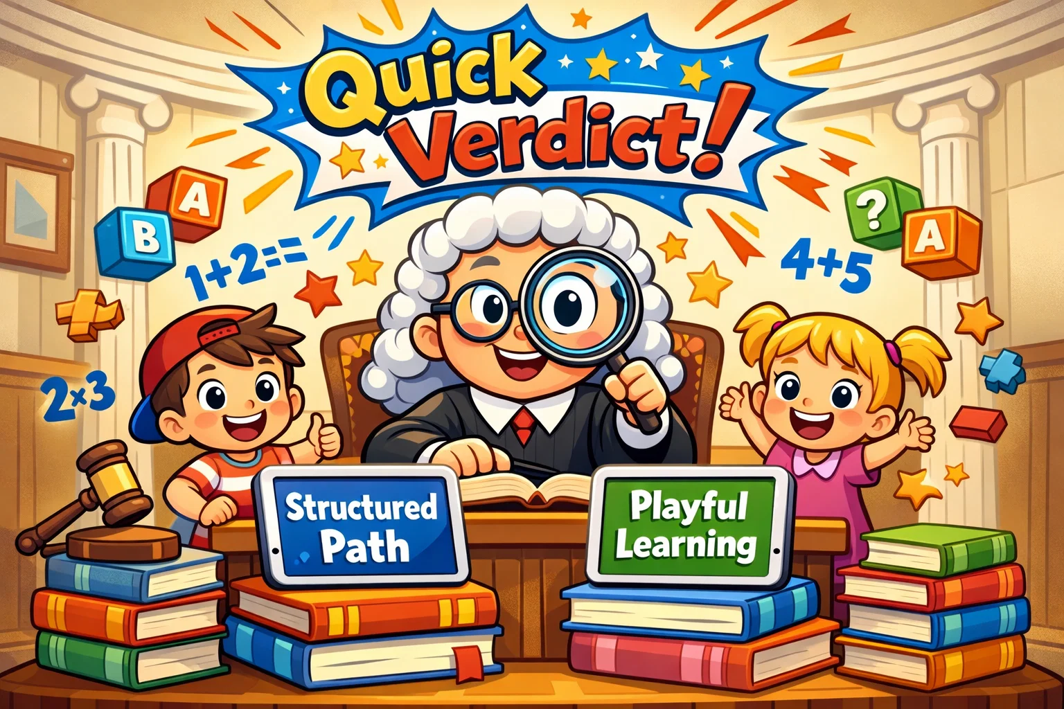 ABCmouse vs Lingokids quick verdict highlighting curriculum and engagement differences.
