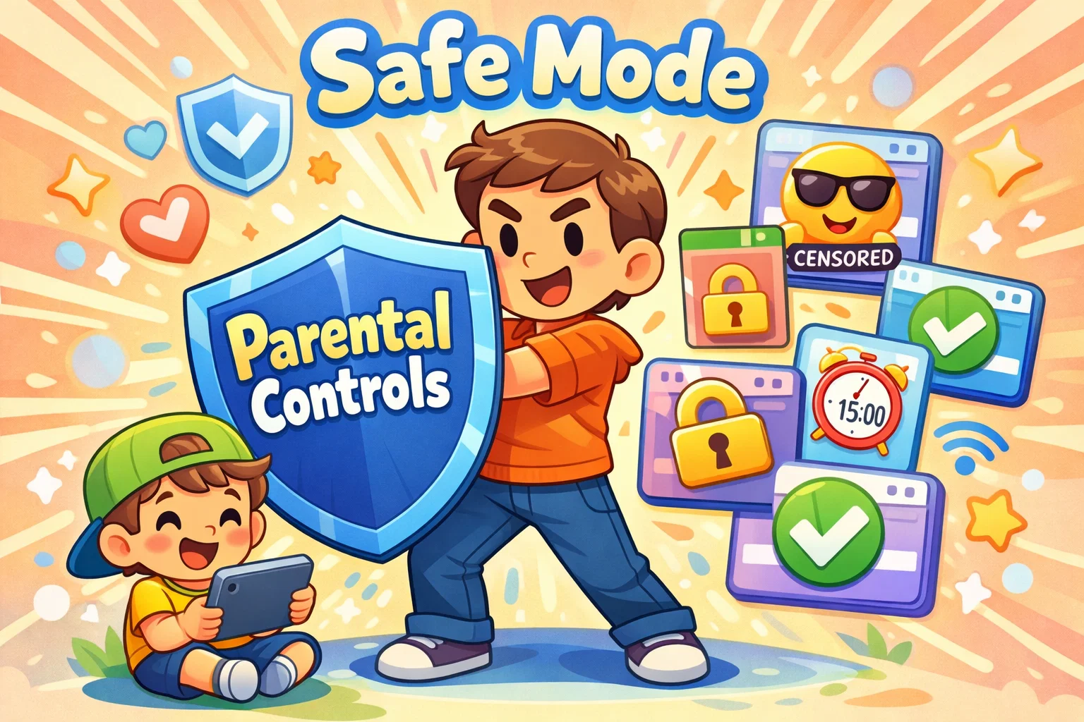 Amazon Kids Plus vs Netflix Kids parental controls and safety features for children.
