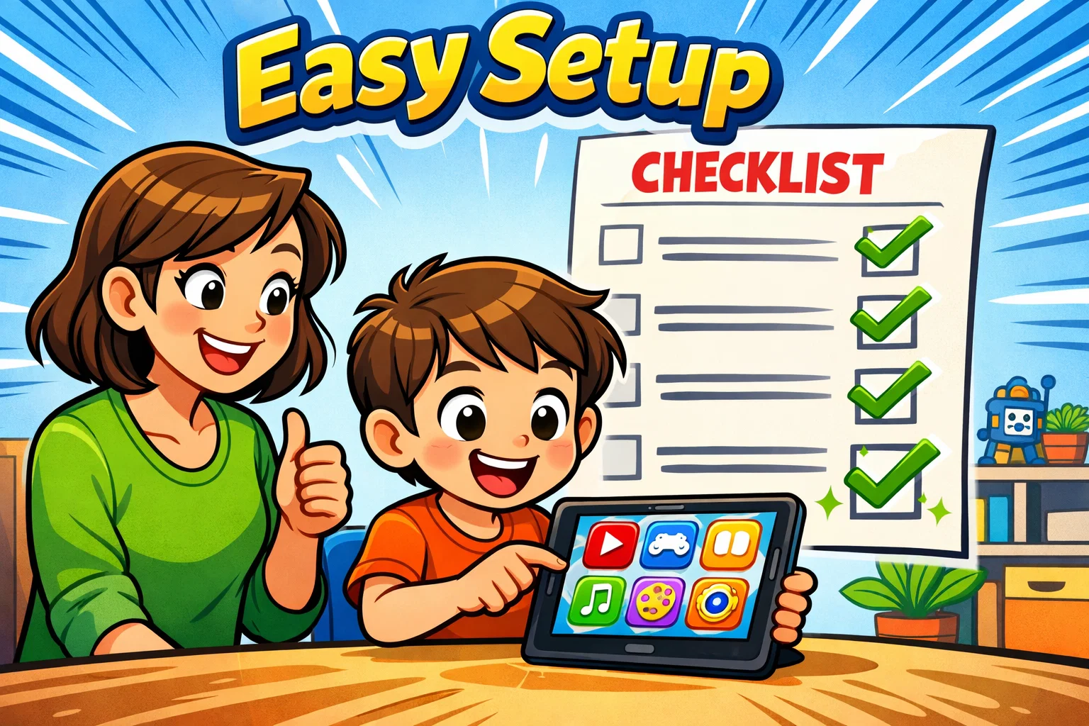 Amazon Kids Plus vs Netflix Kids setup process and user experience for families.
