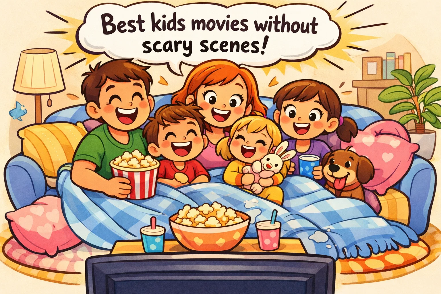 Best kids movies without scary scenes during cozy family movie night.