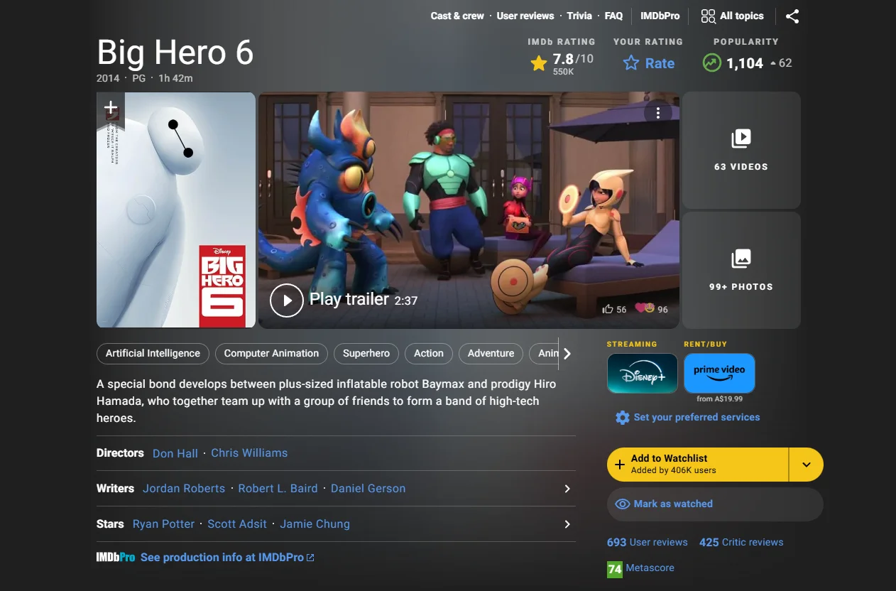 Big Hero 6 Screenshot