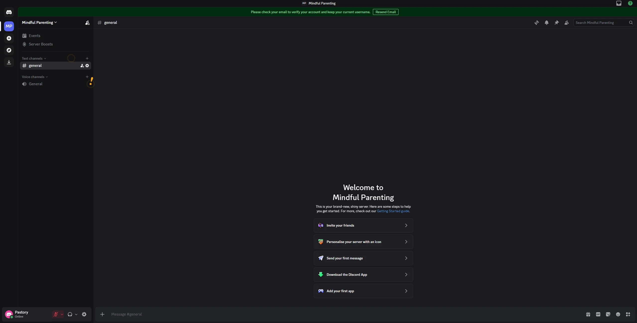 Discord’s interface screenshot
