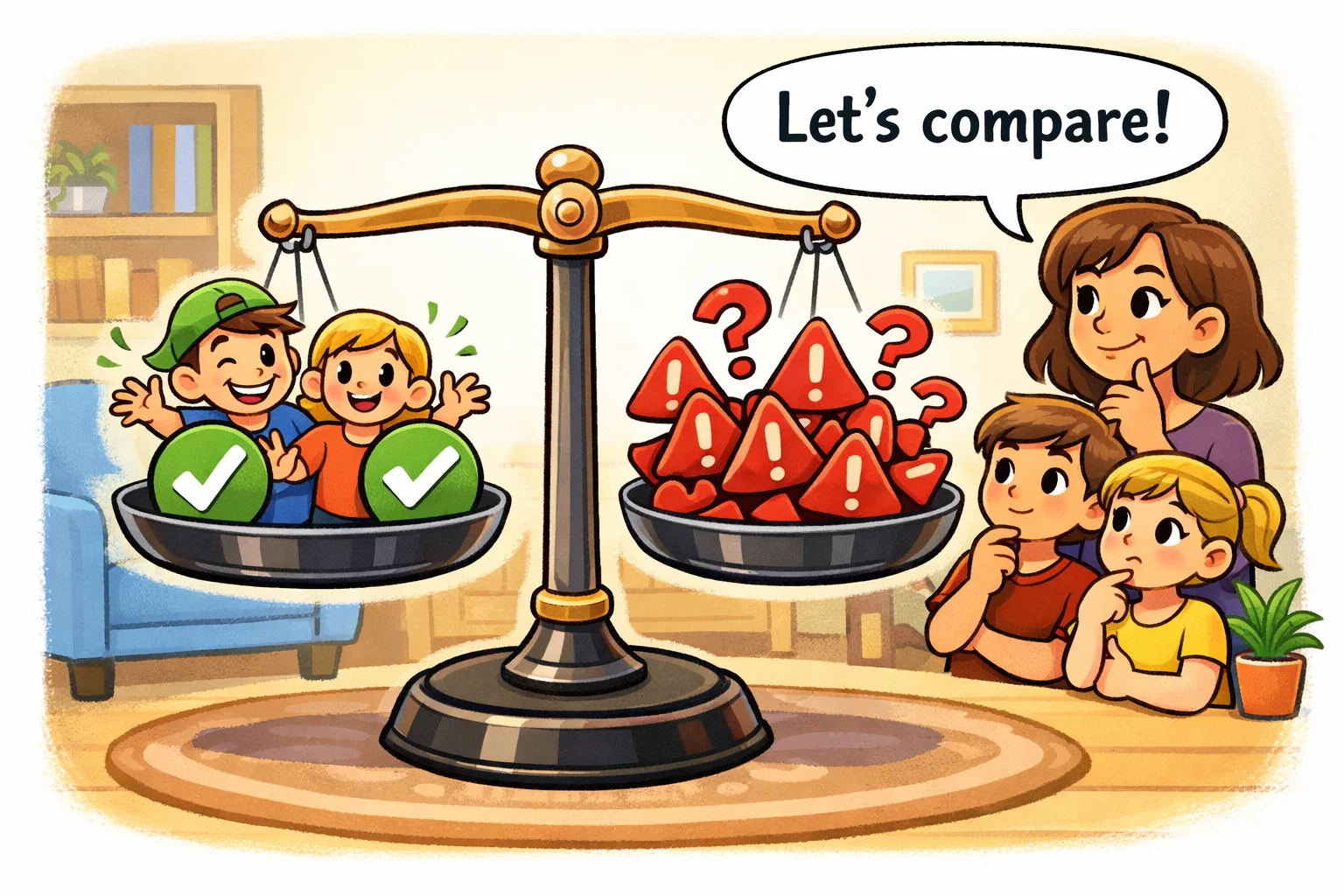 Disney Plus vs Netflix kids pros and cons comparison 2026.
