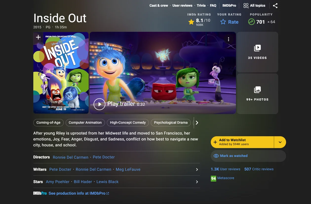   Inside Out Screenshot
