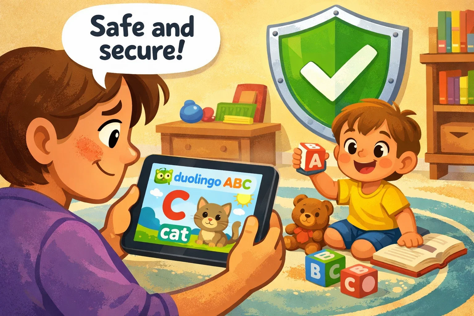  Is Duolingo ABC safe for kids? Parents express concern while kids enjoy safe learning.

