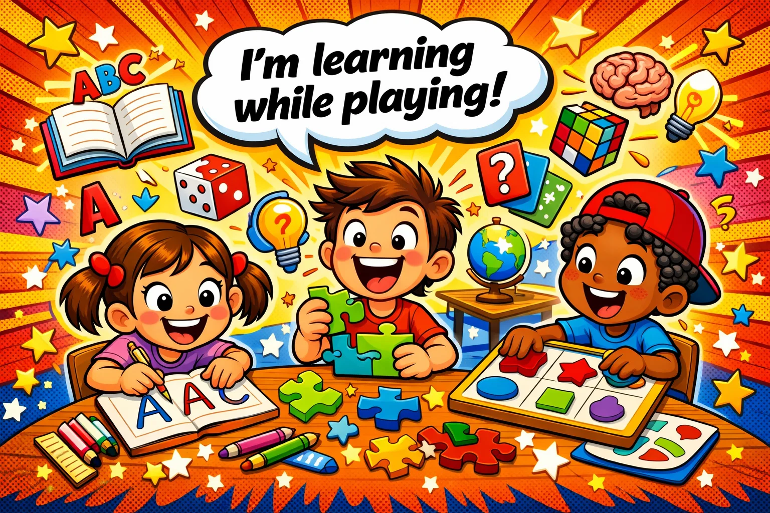  Keiki benefits for kids through playful learning with letters numbers and puzzles.
