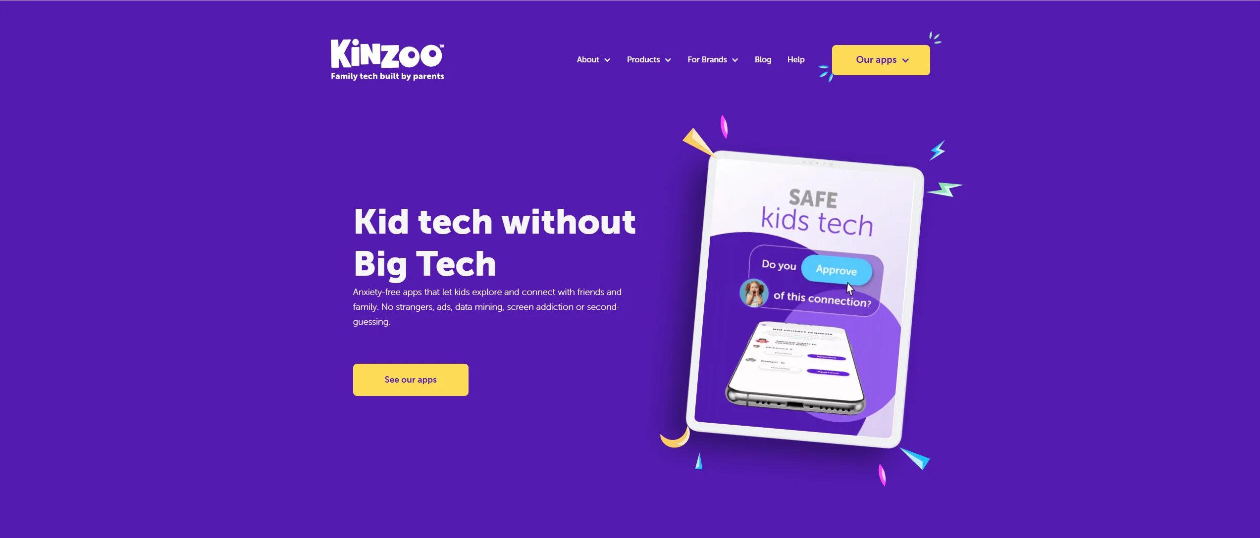 Kinzoo App Screenshot.