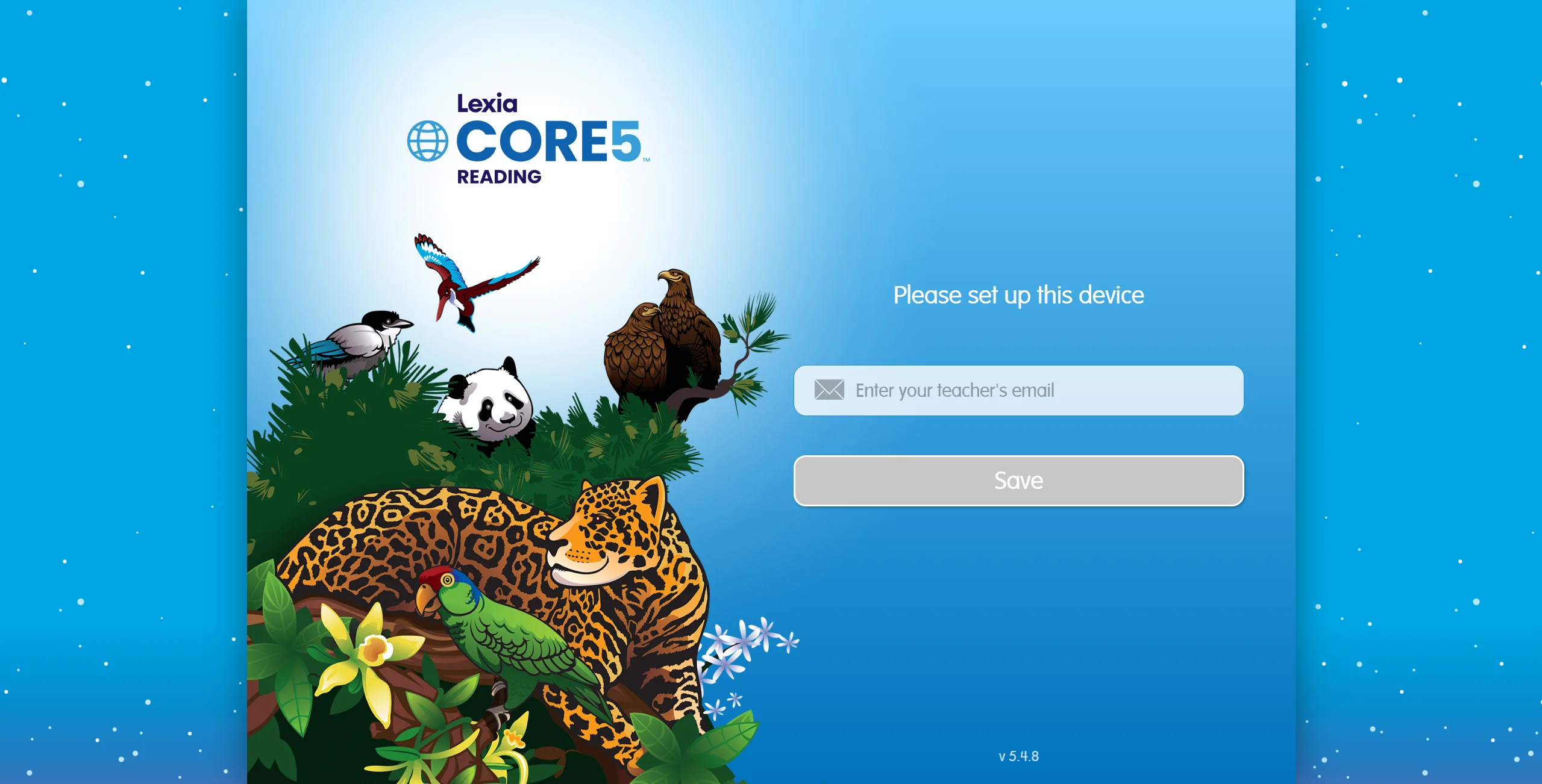  Lexia Core5 Interface Screenshot.
