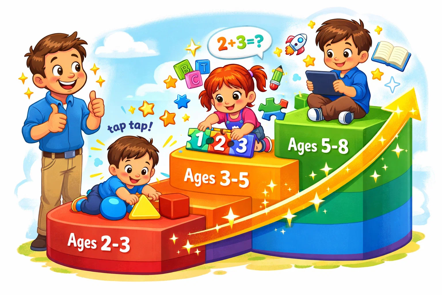 Lingokids vs PBS Kids age suitability across toddler and preschool stages.