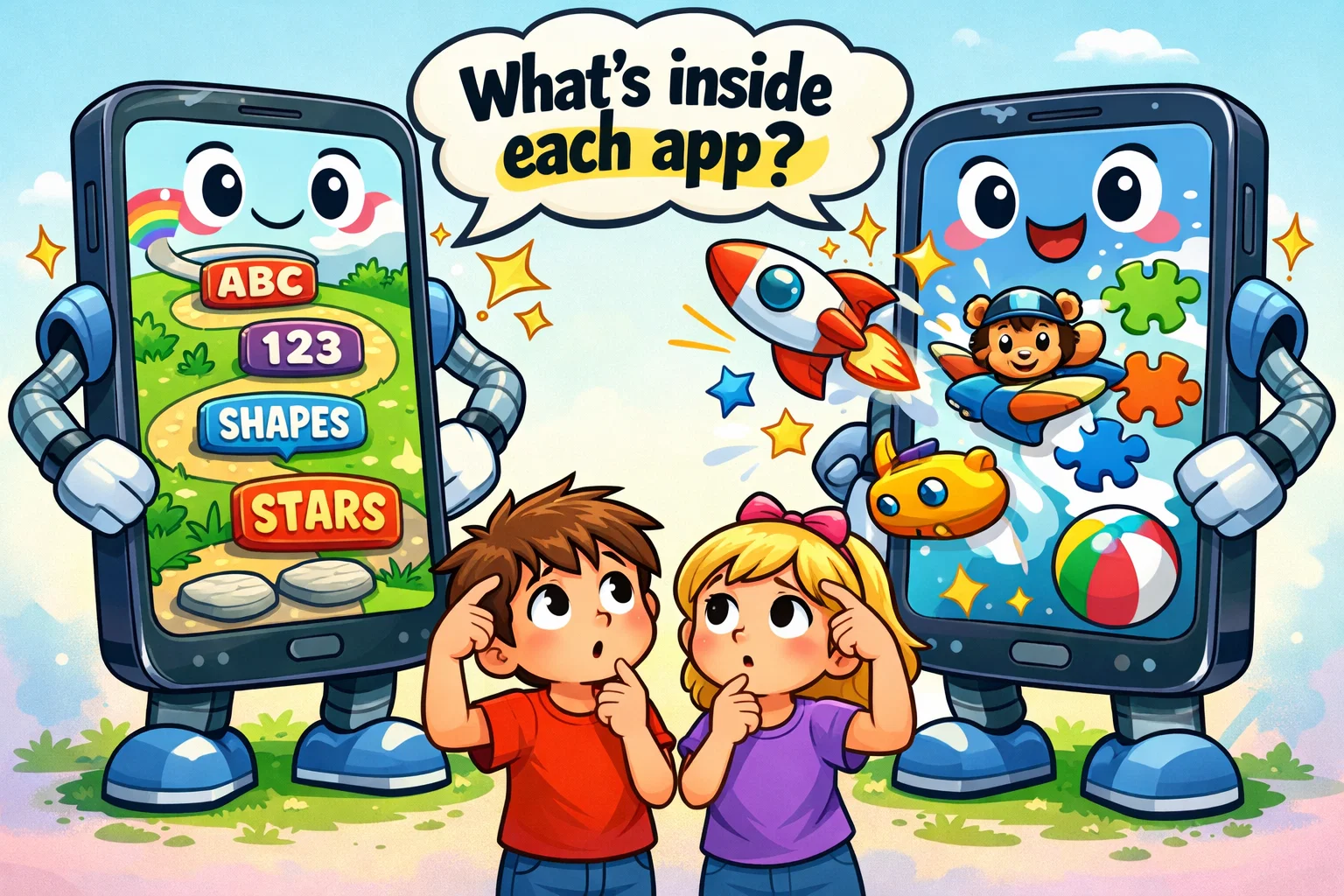 Lingokids vs PBS Kids overview showing key learning features and app differences.