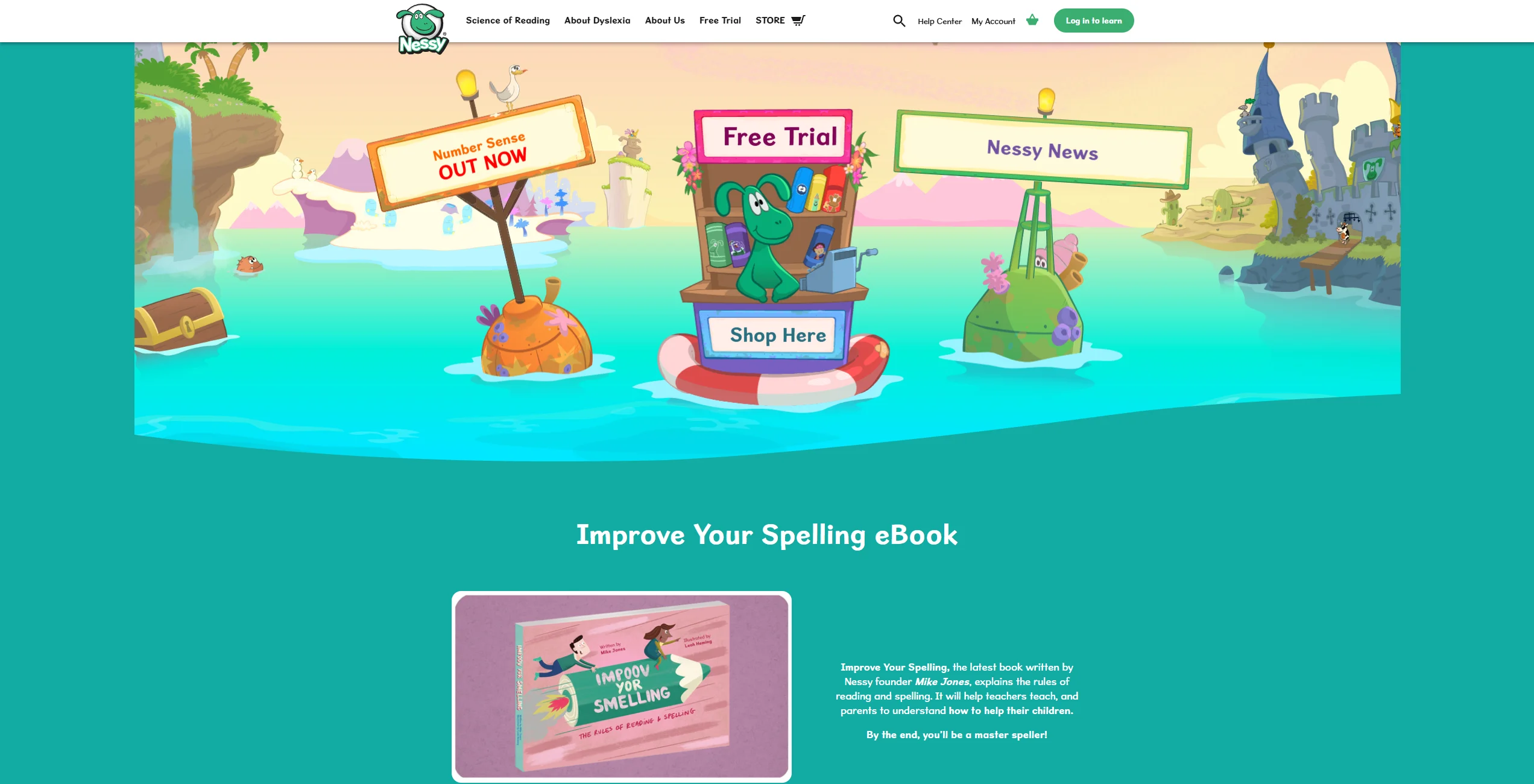  Nessy Web Screenshot
