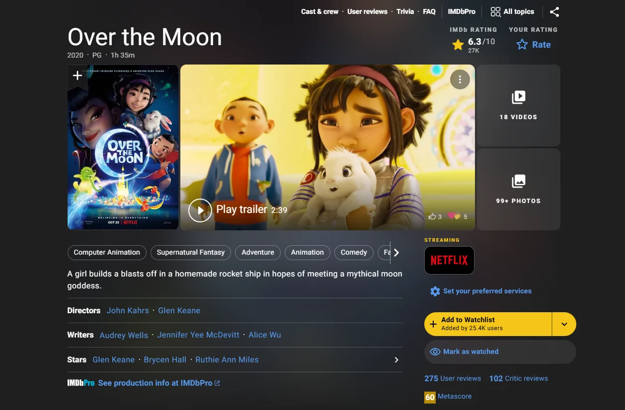 Over the Moon Screenshot