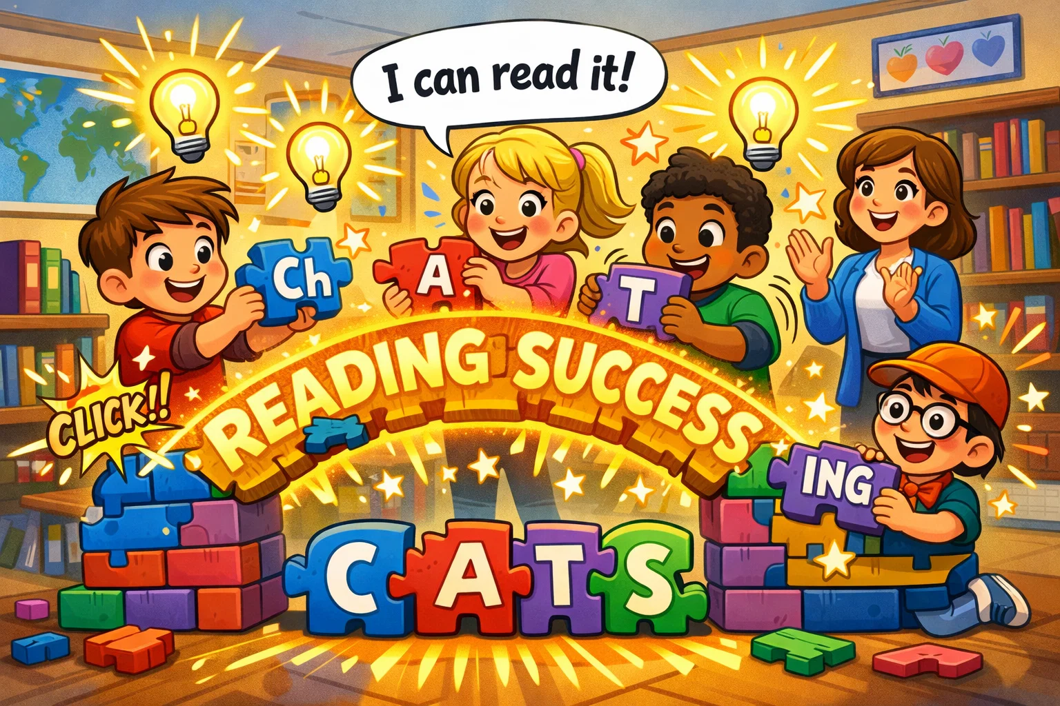  Early years phonics education helping children build reading success.
