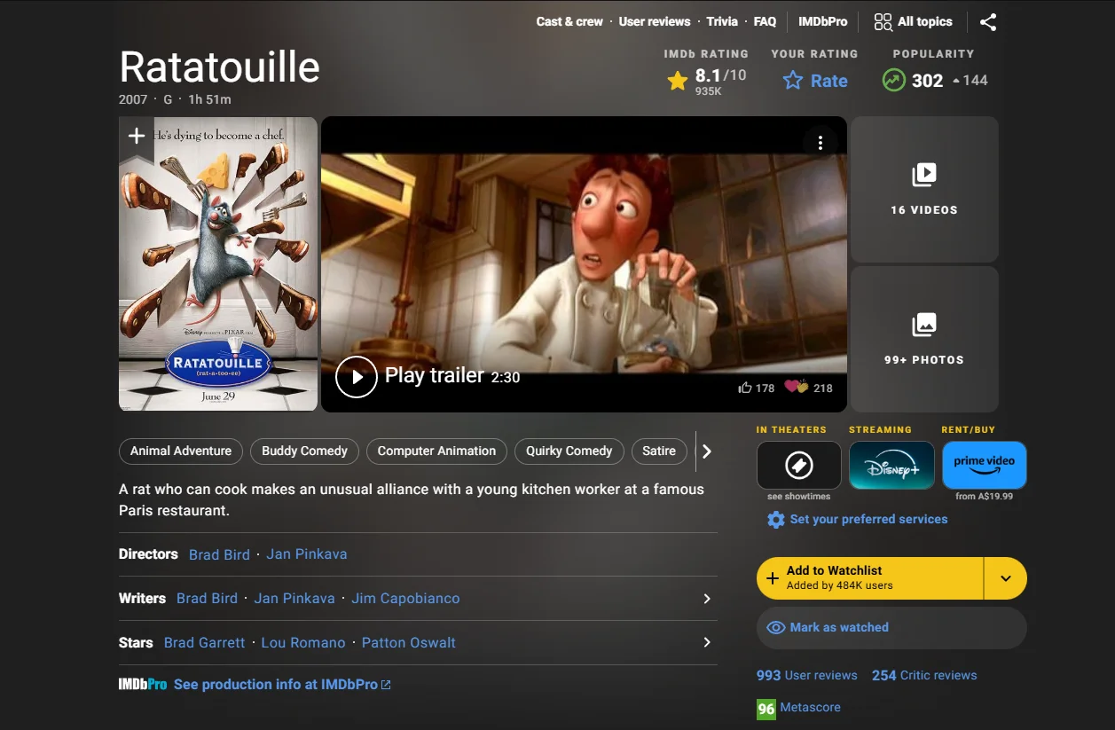  Ratatouille Screenshot

