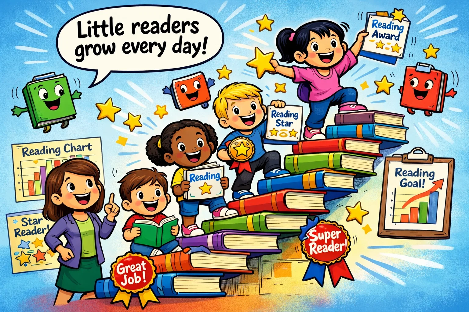 Raz Kids grow students reading skills through fun practice and progress tracking.

