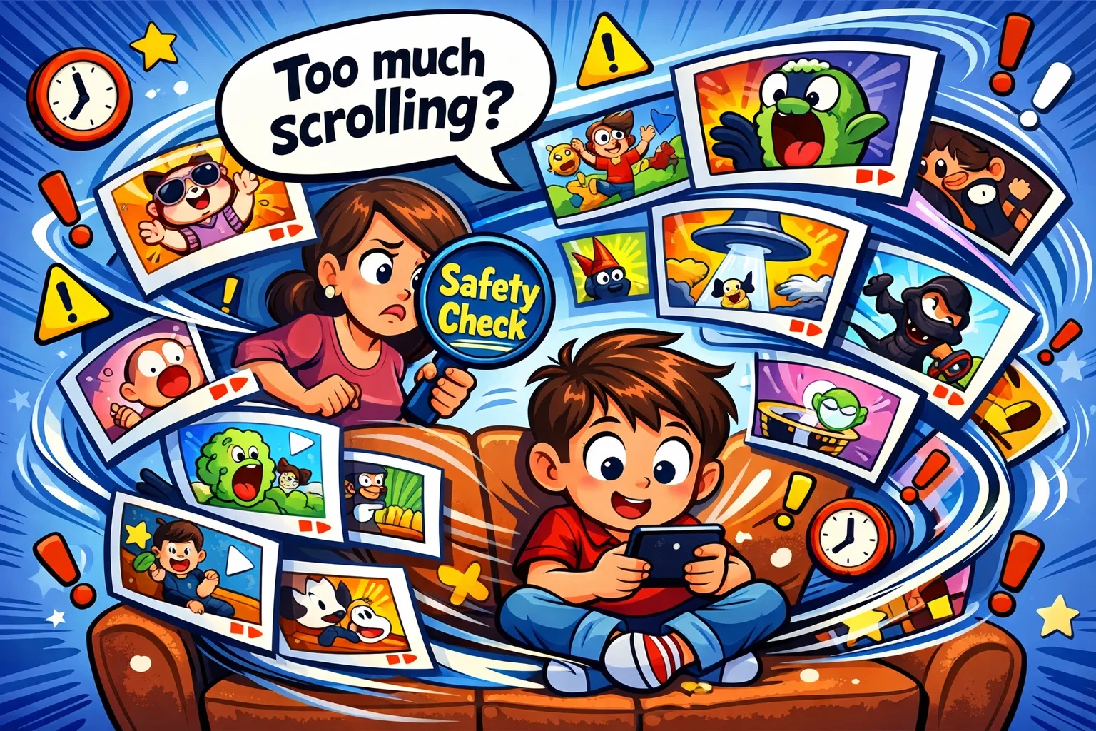 Safety risks parents should consider with kids on short video apps.