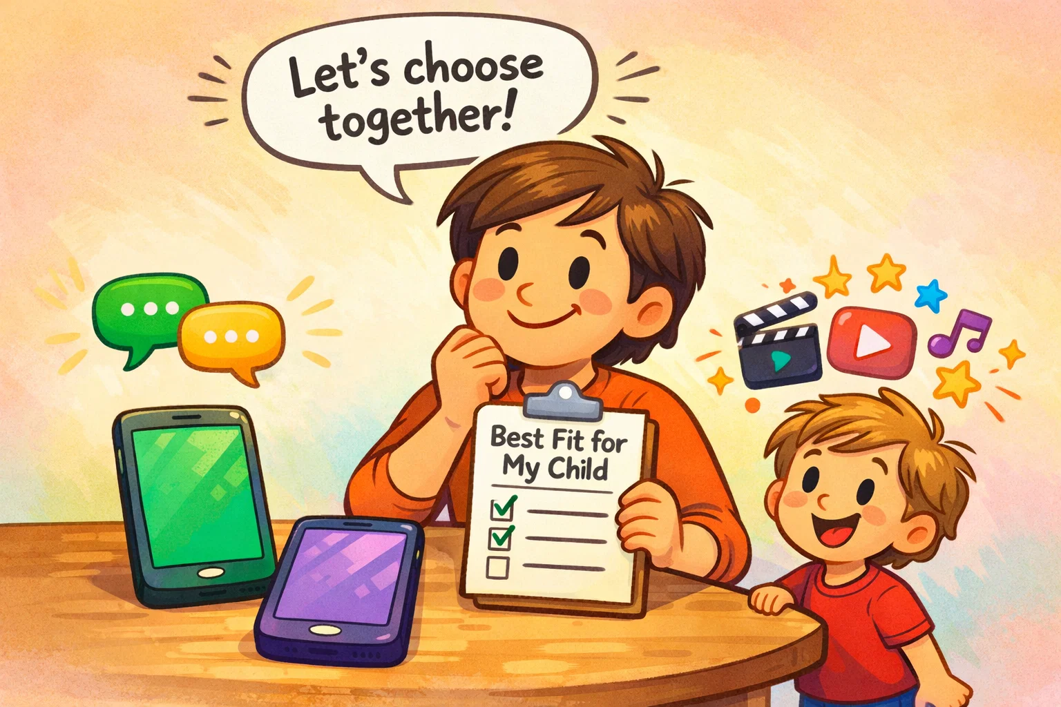 Tips for parents choosing Messenger Kids or Zigazoo based on safety and features.