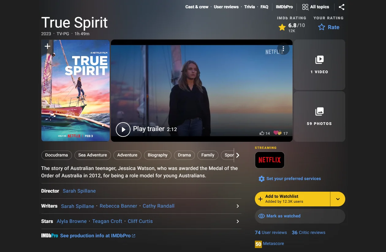 True Spirit Screenshot