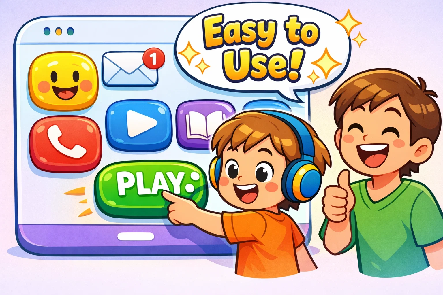 Messenger Kids vs JusTalk Kids usability and user experience for young children.

