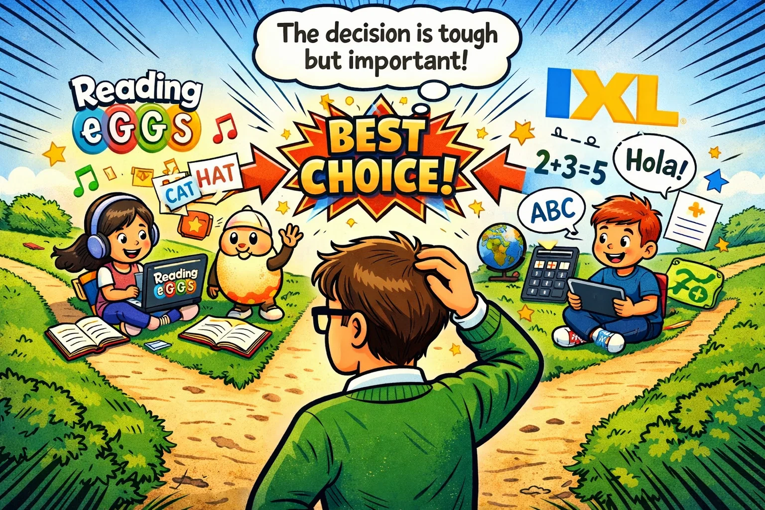 Which is better for your child? Comparison of Reading Eggs and IXL in a fun classroom setting.
