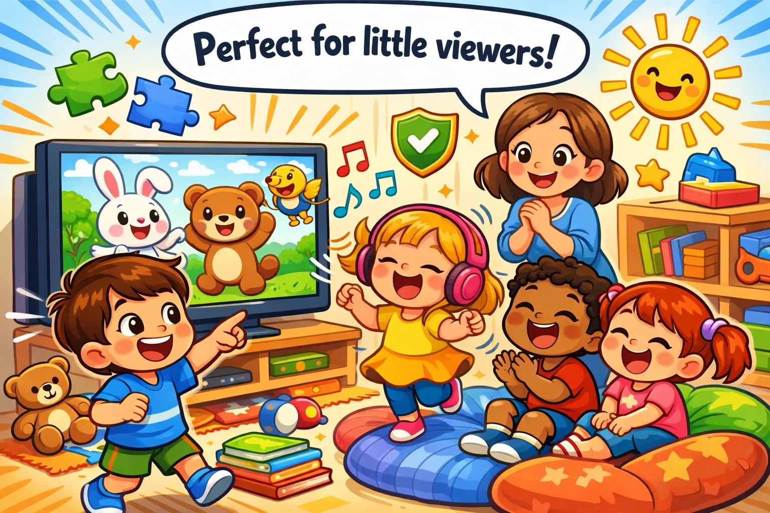  Why Nick Jr fits children with preschoolers enjoying safe and playful content.
