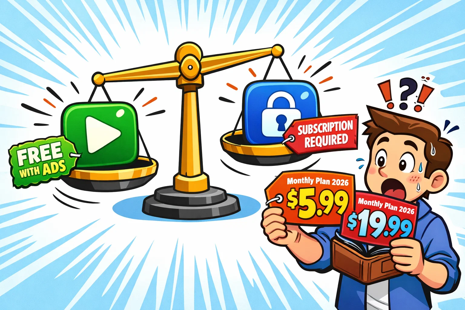 YouTube Kids vs Nick Jr pricing comparison 2026 with cost details.
