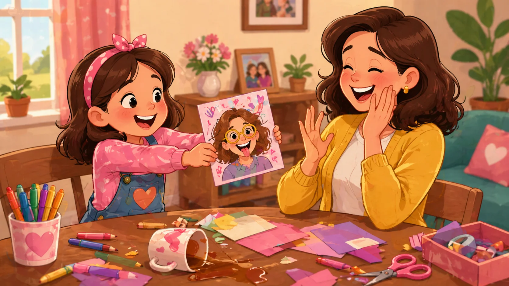 Funny mom poems from daughter making Mom laugh on Mother’s Day.