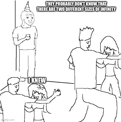  ‘Infinity Has Different Sizes’ Meme
