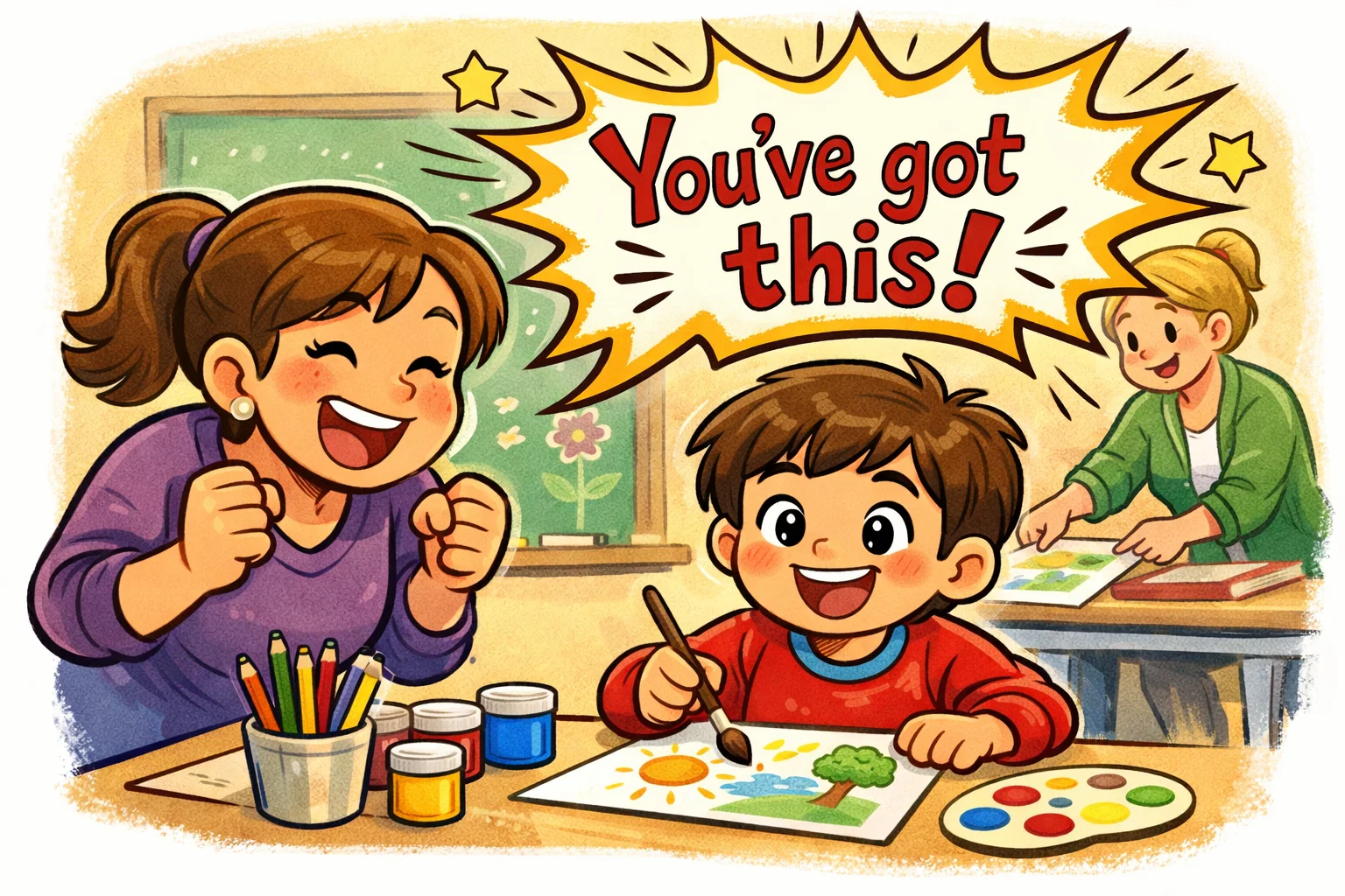  Parents supporting kids in extracurricular activities with encouragement and guidance.
