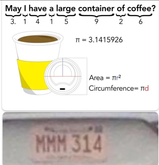  ‘Pi Day Coffee Fix’ Meme
