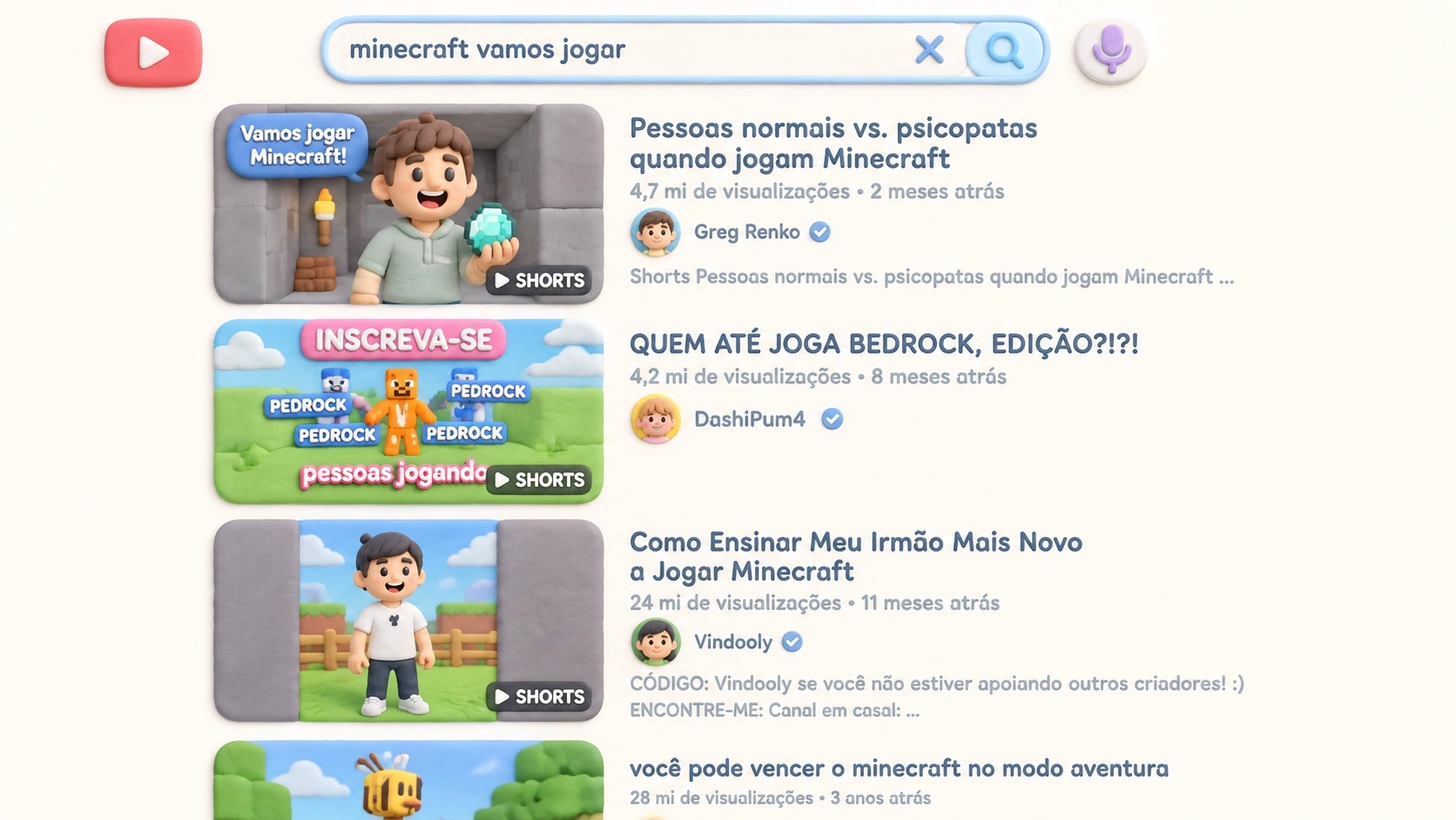 Vídeos curtos revelam o que as crianças assistem no YouTube e por que continuam rolando a tela.