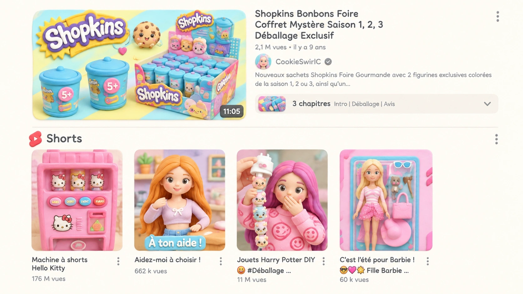 La tendance des vidéos de déballage illustre ce que les enfants regardent sur YouTube pour se divertir.