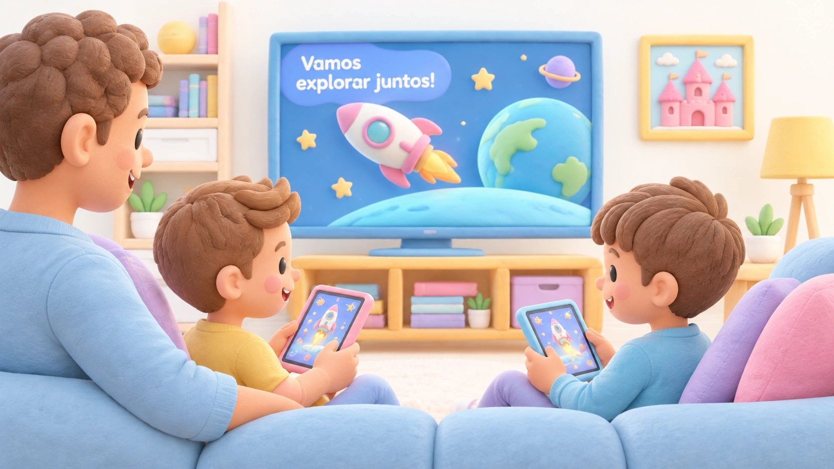 Vídeos educativos e de entretenimento explicam o que as crianças assistem no YouTube diariamente.